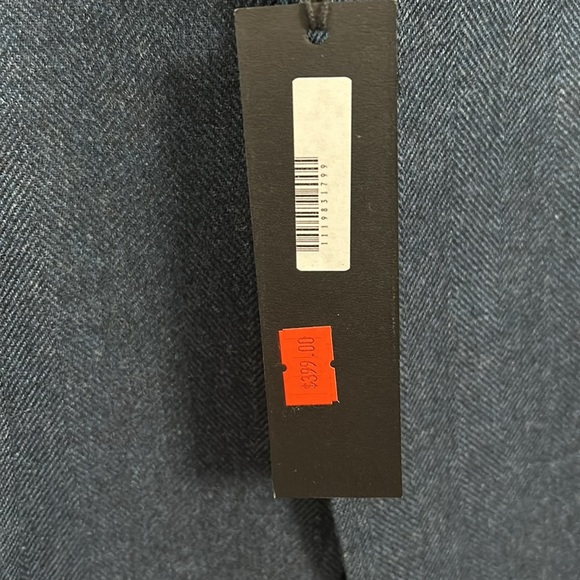 Report Collection Sport Fit Navy Herringbone style Blazer size XL- NWT - Picture 7 of 17